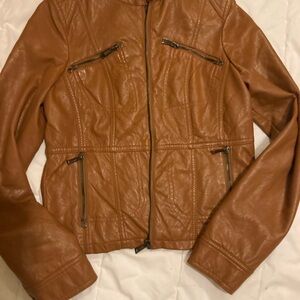 Stylish caramel Jacket for Women